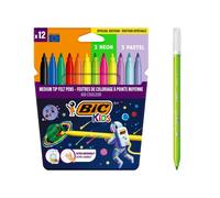 BIC Kids Felt Pens Cosmos 12PK