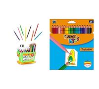 BIC Kids, My Colouring Box, Colori per Bambini, Set Colore con 60 Matite Colorat
