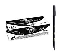 BiC Kids Visa - Pennarelli, confezione da 24 nero