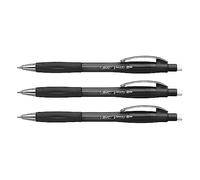 BIC Lotto di 3 portamine Velocity Pro grip con punta in gomma, 0,7 mm