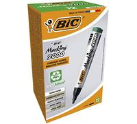 BIC - 820912 - Marcatori permanente Marking a base d'alcool - punta tonda 1,70mm - verde - Bic - conf. 12 pezzi - 46042 - Conf. da 1 Pz. - 820912