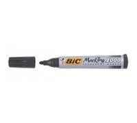 BIC Marking 2000 marcatore permanente Tipo di punta Nero 12 pz (BIC 2000 Permane