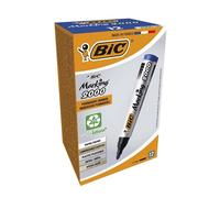 BIC Marking 2000 Pennarelli Indelebili Colore Blu Punta Tonda 1.7 mm - 12 PZ