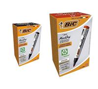 BIC Marking 2000, Pennarelli Indelebili, Colore Nero & Marking 2000 Ecolutions I