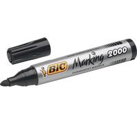 BIC Marking 2000 Pennarelli Indelebili Colore Nero Punta Tonda 1.7 mm - 12 PZ