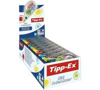 Bic Tipp-Ex Mini Pocket Mousefashion Correttore a Nastro Formato Pocket e Colori Fashion Confezione 10 Correttori