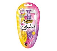 BIC Miss Soleil Colour Collection - Rasoio da donna, 4 pezzi