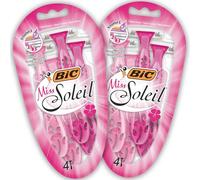 BIC Miss Soleil Colour Collection Rasoio Tripla Lama Donna, 8 Pezzi
