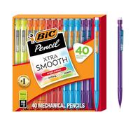 BIC MPCE40-BLK Portamine Xtra Smooth Bright Edition, nero, 0,7 mm, 40 pezzi