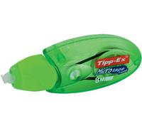 BIC - Nastro di correzione tipp-ex ® Microtape Twist, 8 m x 5 mm, colore: Verde