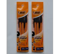 BiC Orange Original fine 0,8 mm penna a sfera set 6 pezzi (colore nero)
