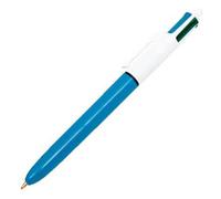 BIC 4-Colour 725419 Retractable 4 Colours Ballpoint Pen, 0.4 mm - multi-colour