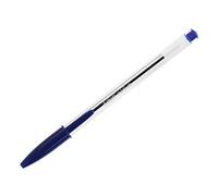 BIC Cristal Medium Stick Ballpoint Pen medio blu 50pezzo (S) - Penne a sfera (Stick Ballpoint Pen, Blu, Blu, Trasparente, medio, 1 mm, 0,4 mm)