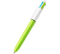 BIC Penna a sfera in 4 colori, 4 colori, colori pastello, ideale per ufficio, casa, ufficio o scuola