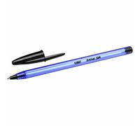 Penna a sfera con cappuccio Cristal Soft - punta 1,2mm - nero - Bic - conf. 50 pezzi