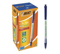 BIC Penna Ecolutions Clicstic, Blu, confezione 50 pezzi Blu 1 unità (Confezione