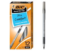 Bic Penna impugnatura Medio 12 Count Black