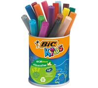 Bic - Pennarelli colorati Ecolutions Visa Colour XL, confezione da 18 pezzi