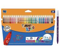 BiC | Pennarelli Colorati Per Bambini, Confezione Da 24 - 841800
