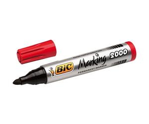 Bic Pennarello Indelebile Marking 2000 Ecolutions 12 Unità