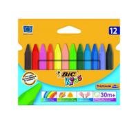 Bic Pennarello per Bambini Multicolore 12 Pezzi a Forma Triangolare
