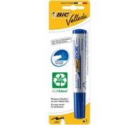 Bic - Pennarello Velleda 1701 - Blister di feltro cancellabile a secco - Blu