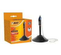 BIC Penne a Sfera a Scatto, Counter Pen, Punta Media (1.0 mm) - Confezione da 1 Penna, Fornitura per Ufficio, Colore Blu