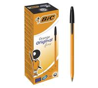 BIC Penne a Sfera Cristal Original Fine, Set Penne Economiche Scuola e Ufficio, Punta Fine (0.8mm), 20 Unità