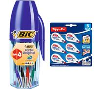 BIC Penne a Sfera Cristal Original Fornitura per Cancelleria Scuola e