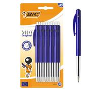 BIC Penne a sfera M10 Medium - 1 confezione da 10 - Blu