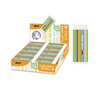 BIC Radierer PLAST di Office in plastica, Display Box da 20 pezzi