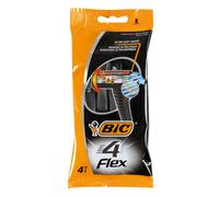 20 LAMETTE BIC 4 FLEX RASOIO USA E GETTA QUATTRO LAME LAMETTE DA BARBA UOMO MAN