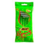 BIC RASOIO 3 PURE LADY X4