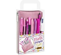 SET SCRITTURA+ASTUCCIO PINK PURPLE - Bic