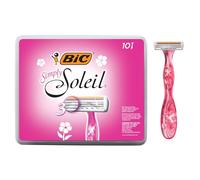BIC Simply Soleil - Rasoio usa e getta a 3 lame, da donna, 10 pezzi