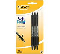 BIC Soft Feel Click Grip Fine Czarny 3 Penna a Sfera