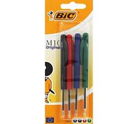 BIC - Stylo-bille M10 Original x4 - Encre assortie