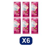 BIC Twin Lady rasoi usa e getta 8 pezzi Multipack X3 X6