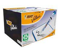 BIC Velleda 1701 ECOlutions Feutres pour tableau blanc - Pointe ogive moyenne - Noir/Rouge/Vert/Bleu, confezione da 48
