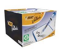 BiC Velleda 1701 Pennarelli Per Lavagna Neri Confezione Da 48