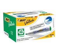 BiC Velleda 1701 Pennarello Per Lavagna Bianca Verde (Confezione Da 12)