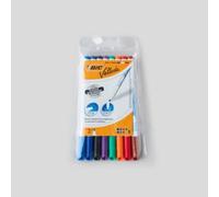 Bic Velleda 1721, Whiteboard Marker Bullet Tip, 1.5mm Line, Assorted Colours, Pa