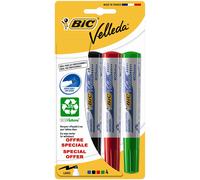 Bic Velleda penna per lavagna bianca 1701 (4 colori)