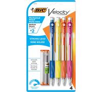 BIC Velocity Mechanical Pencil 0.7mm 4ct, Nero (MV7P41-Blk)