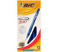 BIC Velocity Penna a Sfera, Inchiostro Blu, 1.6 mm, Bold, Dozen
