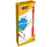 BIC VELOCITY PORTAMINAS MINAS HB 0.7MM GRIP NARANJA PUNTA RETRACTIL 8291332