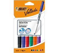 BIC Whiteboard-Marker Velleda 1741, Rundspitze, 1 Etui