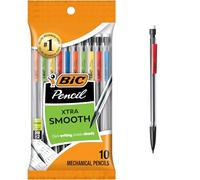 BIC Xtra Life Pencils 10/Pkg-Clear Barrels