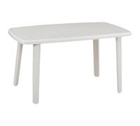 TAVOLO RESINA ART.56 CM.137X85 BIANCO