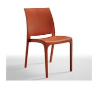 Bica Sedia Da Esterno Volga Brick Red 300.7-Bica